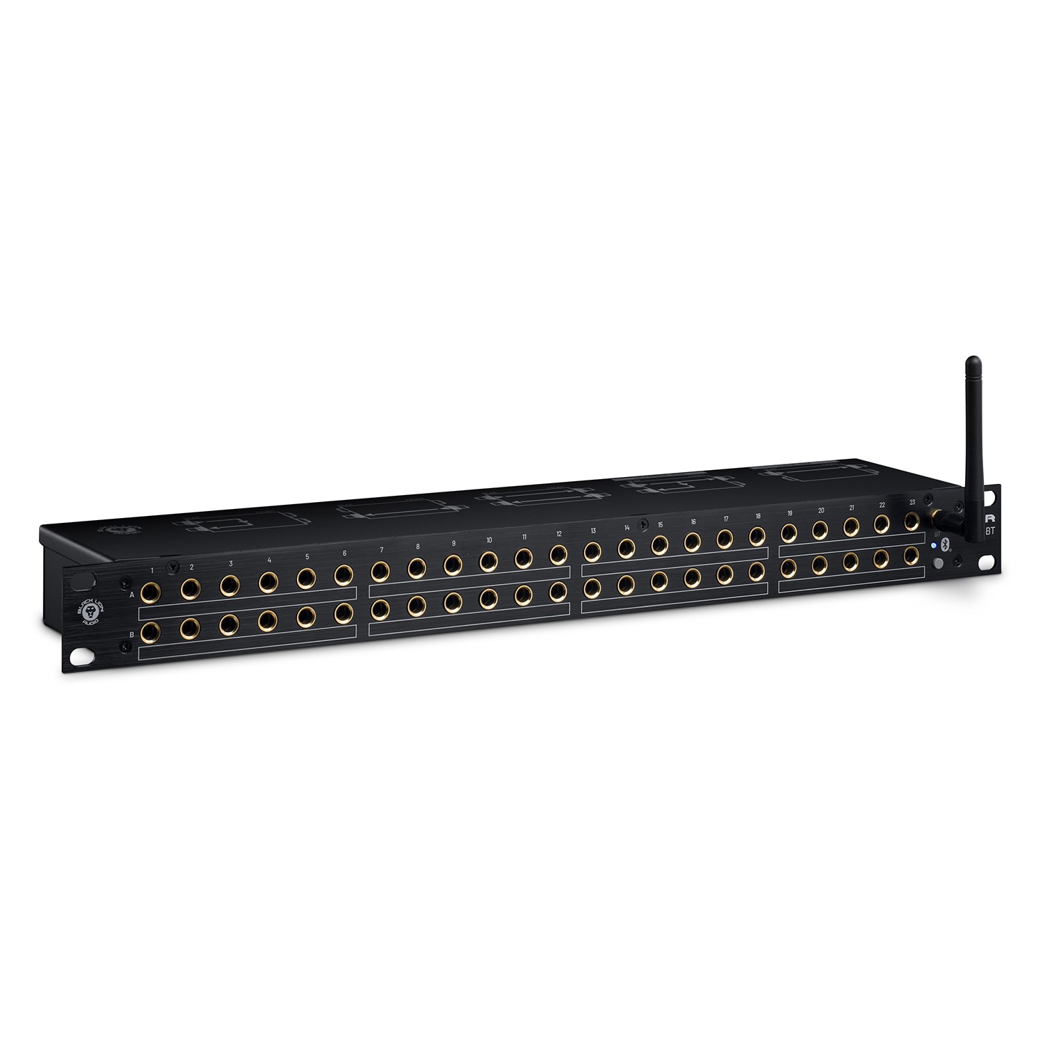 Patchbay TRS Black Lion Audio PBR TRS3 – 48 Punti Con Interruttore A Tre Vie, 1U - Foto 1