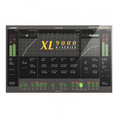 Softube Solid State Logic XL 9000 K-Series for Console 1 Plug-in