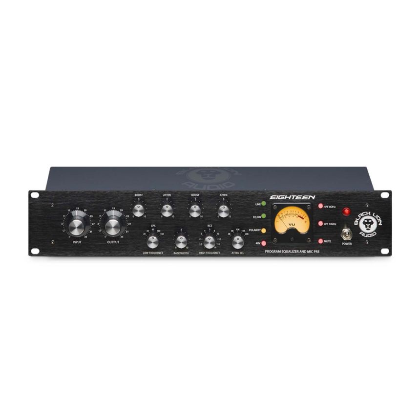 Black Lion Audio Eighteen Microphone Preamp & Induction EQ