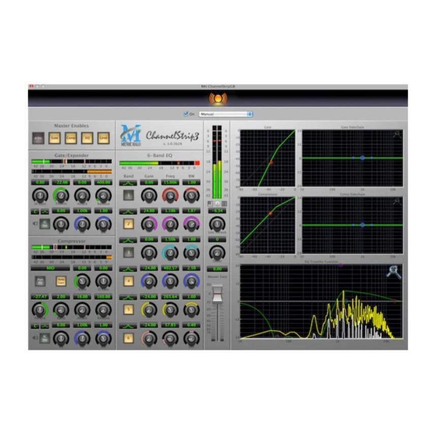 Metric Halo MH ChannelStrip 3 for GarageBand