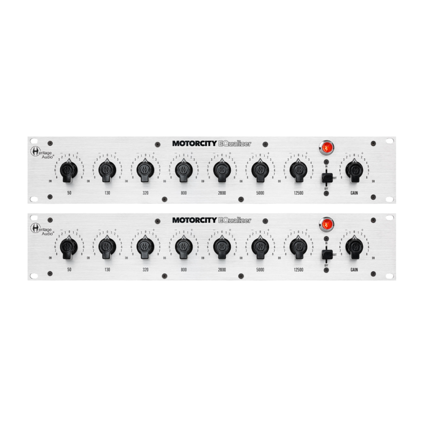 Heritage Audio MotorCity EQualizer Stereo Bundle