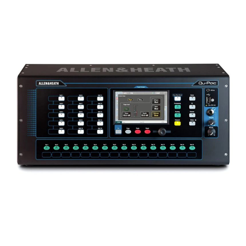 Allen & Heath Qu-Pac 22-in/12-out Rackmountable Digital Mixer