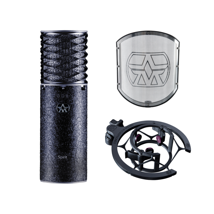 Aston Microphones Spirit Black Bundle