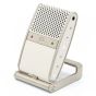 Tula Portable USB-C Microphone with Built-in Recorder - Cream