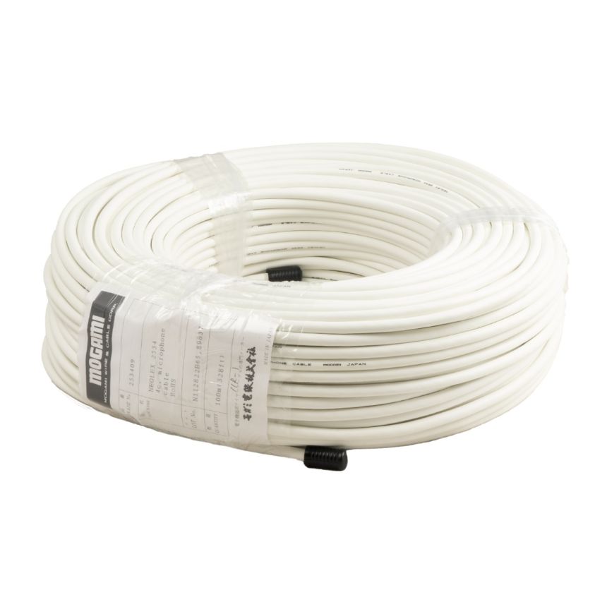 Câble Audio Mogami 2534 Quad - 3,5mm TRS Vers RCA - 5 M - Professionnel HiFi - 4